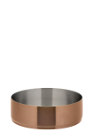 BRUSHED COPPER ROUND BOWL 5. 5" (14CM)
