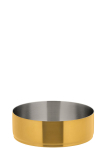 BRUSHED GOLD ROUND BOWL 5.5" (14CM)