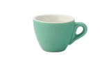 UTOPIA SUPER VITRIFIED PORCELAIN BARISTA GREEN ESPRESSO CUP 2.8OZ