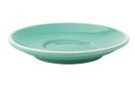 UTOPIA SUPER VITRIFIED PORCELAIN BARISTA GREEN SAUCER 6"