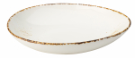 UTOPIA VITRIFIED PORCELAIN CREAM UMBRA COUPE BOWL 10.2"