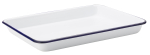 UTOPIA EAGLE ENAMEL WHITE BAKING TRAY 11X8.5"