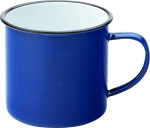 UTOPIA EAGLE ENAMEL BLUE MUG 13.5OZ