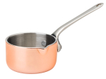 UTOPIA MINI COPPER SAUCEPAN PRESENTATION WITH LIP 2.25"
