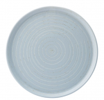 UTOPIA CIRCUS CHAMBRAY WALLED PLATE 12" (30CM)
