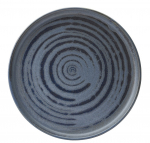 UTOPIA CIRCUS DENIM WALLED PLATE 10.5" (27CM)