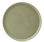 UTOPIA MAZE KALE WALLED PLATE 12" (30CM)