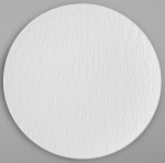 ROCK WHITE GLACIER COUPE PLATE 32CM 1640772595