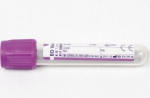 VACUTAINER BLOOD SAMPLE TUBE PLASTIC K3 LAVENDER 4ML