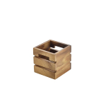 ACACIA WOOD BOX RISERS 12X12X12CM