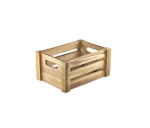 GENWARE WOODEN CRATE RUSTIC FINISH 22.8X16.5X11CM