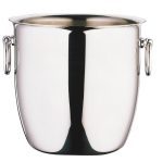 ELIA DELUXE STAINLESS STEEL WINE CHAMPAGNE COOLER BELLY SHAPED 6.7"