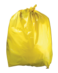 YELLOW REFUSE SACK HEAVY DUTY 18 X 29 X 38"