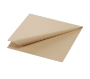 COCKTAIL NAPKIN 2PLY NATURAL BROWN 2000
