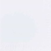 POPPIES WHITE 32CM 2PLY 8FOLD NAPKIN