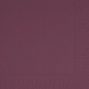 DUNI NAPKIN 33CM 2PLY PLUM