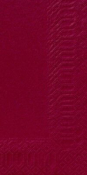 DUNI NAPKIN 33CM 3PLY 8 FOLD BORDEAUX