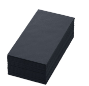 DUNI NAPKIN 40CM 3PLY 8FOLD BLACK