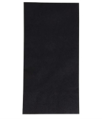 POPPIES NAPKIN 40CM 3PLY 8FOLD BLACK