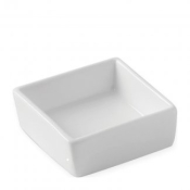 UTOPIA WHITE SUPER VITRIFIED PORCELAIN TITAN SQUARE DISH 2.6inch
