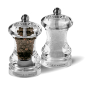 ACRYLIC CAPSTAN 85MM SALT MILL