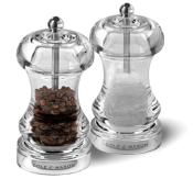 ACRYLIC CAPSTAN 115MM SALT MILL