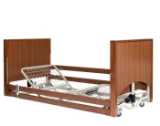 ALERTA LOMOND FLOOR2 ELECTRIC BED HI-LO 4 SECTION WALNUT