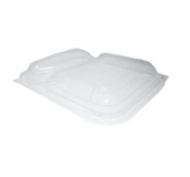 Hot Deli Deluxe Microwaveable 2 COMPARTMENT DOMED LID