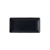 ARTIS PURITY PEARLS DARK RECTANGULAR PLATE 7.1inch x 3.5inch