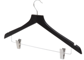 ASLOTEL HOOK WISHBONE SKIRT CLIP COATHANGER MATTE BLACK