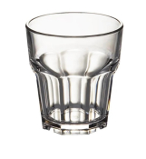 AMERICAN STYLE TUMBLER 250ML CLEAR 208CLE