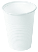 WHITE PLASTIC NON VEND 7oz