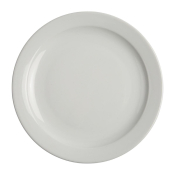 ATHENA HOTELWARE NARROW RIMMED PLATES 254MM X 12 CF364