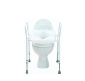 ALERTA TOILET SEAT AID ADJUSTABLE HEIGHT ALT-BE001
