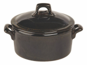 RUSTICO AZUL LIDDED CASSEROLE 12X5.5CM(42.5CL)/5X2.25inch(15OZ)