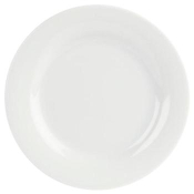 DPS PORCELITE BANQUET WIDE RIM PLATE 6.7inch