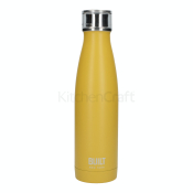 BUILT 17OZ DOUBLE WALLED S/S WATER BOTTLE MUSTARD YELLOW