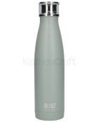 BUILT 17OZ DOUBLE WALLED S/S WATER BOTTLE STORM GREY