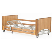 ALERTA LOMOND LOW ELECTRIC BED HI-LO 4 SECTION OAK