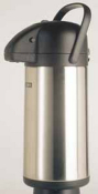 ELIA STANDARD AIRPOT PUMP DISPENSER 1.9L SATIN S/STEEL