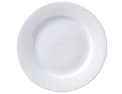 SUPERWHITE WINGED PLATE 10IN /26CM