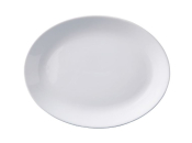SUPERWHITE OVAL PLATE 9.5IN/ 24CM