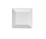 SUPERWHITE SQUARE PLATE 8.25 inch 21CM