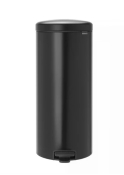 BRABANTIA NEWLCON PEDAL BIN MATT BLACK 30LTR
