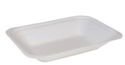 BAGASSE MEDIUM CHIP TRAY 180 X 135 X 30MM