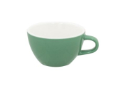 SUPERWHITE BOWL SHAPE CUP GREEN 285ML/10OZ