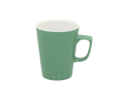 SUPERWHITE LATTE MUG GREEN 285ML/10OZ