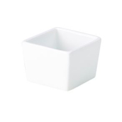 GENWARE PORCELAIN SQUARE DISH 6.4 X 4.8CM/ 2.5 X 2inch