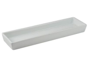 GENWARE PORCELAIN RECTANGULAR DISH HOLDER 28 X 8CM