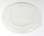FLAT ROUND CLEAR LID 21CM X 150